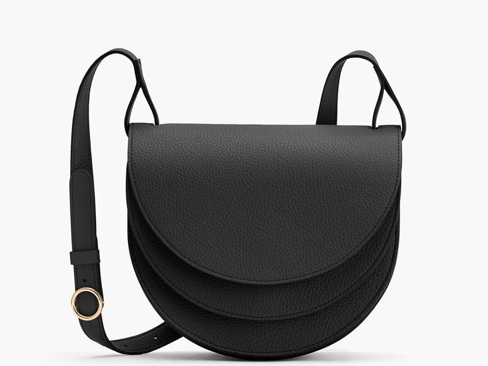 Cuyana Double Moon Saddle Bag