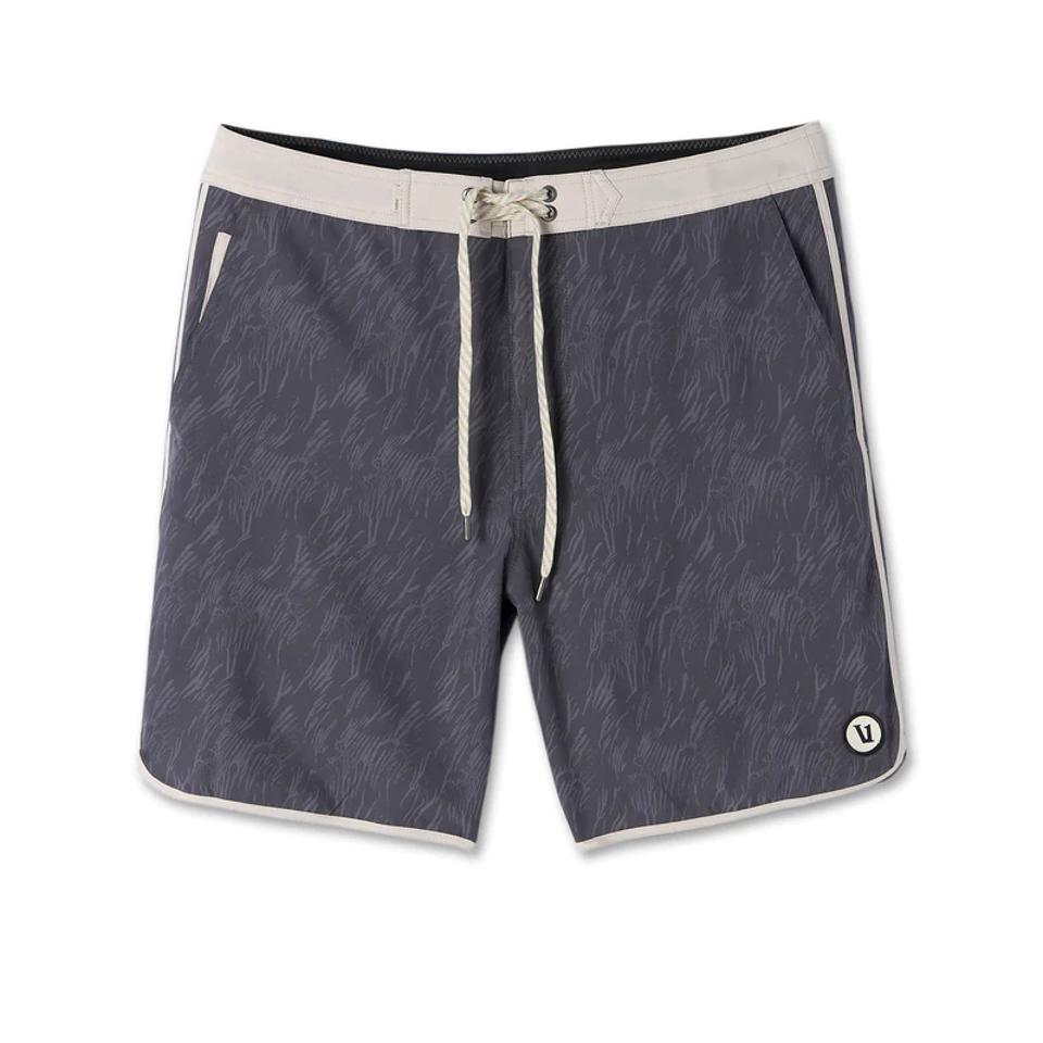 Vuori Cruise Boardshorts in Clove Wave Stripe