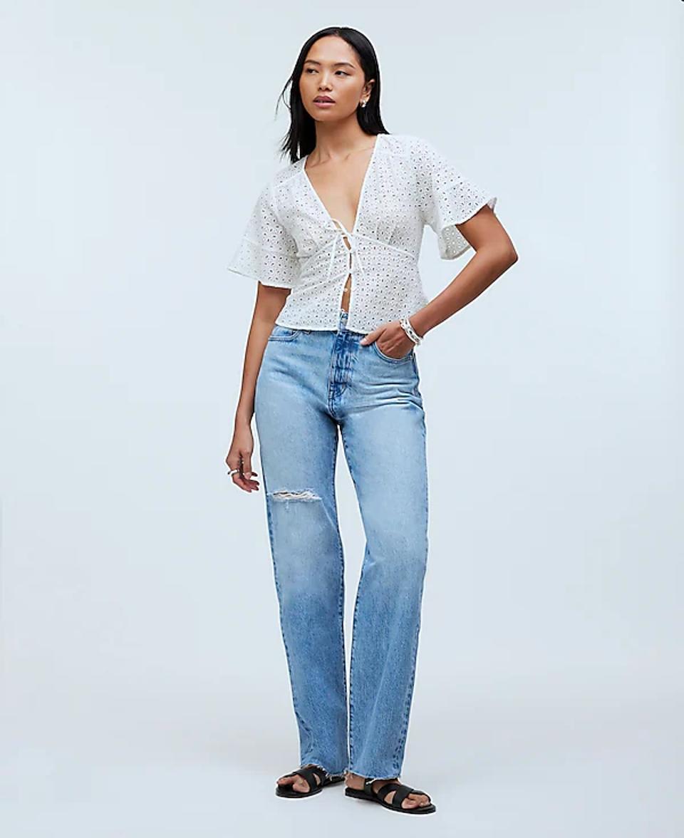 Madewell '90s Straight Jean 