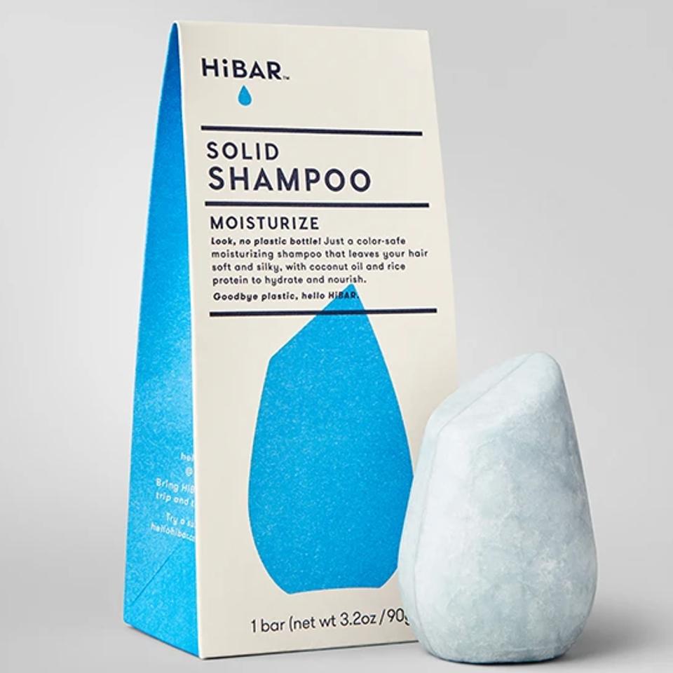 HiBar Moisturize Shampoo Bar on a white background.