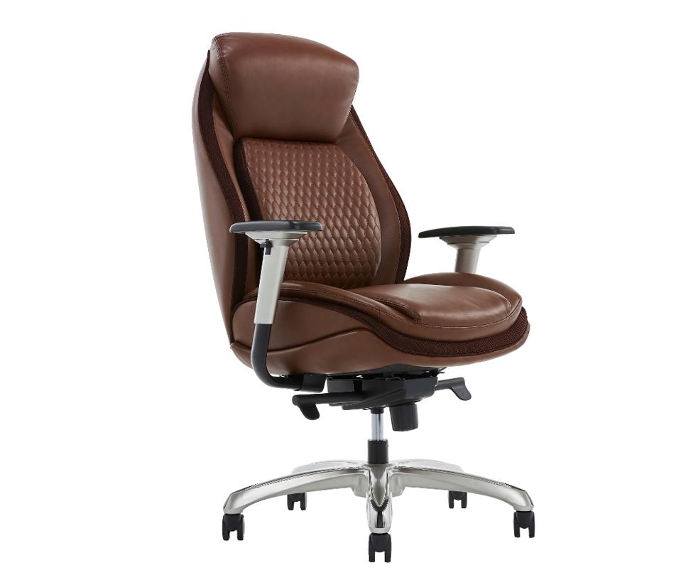 Best Big And Tall Office Chair: Shaquille O'Neal Zethus Ergonomic Bonded Leather Executive Chair