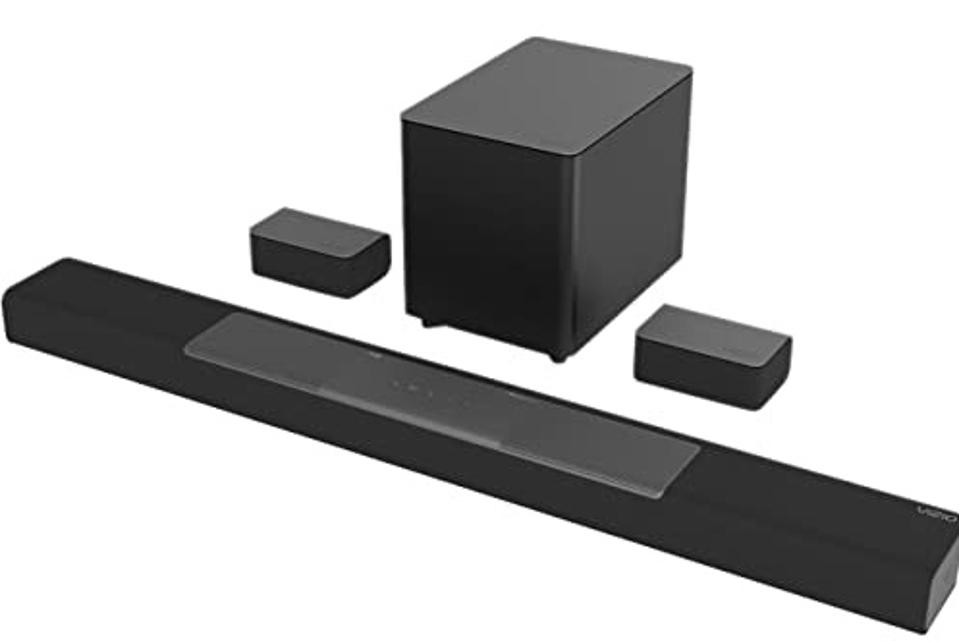 Vizio M-Series 5.1.2 Immersive Soundbar on a white background