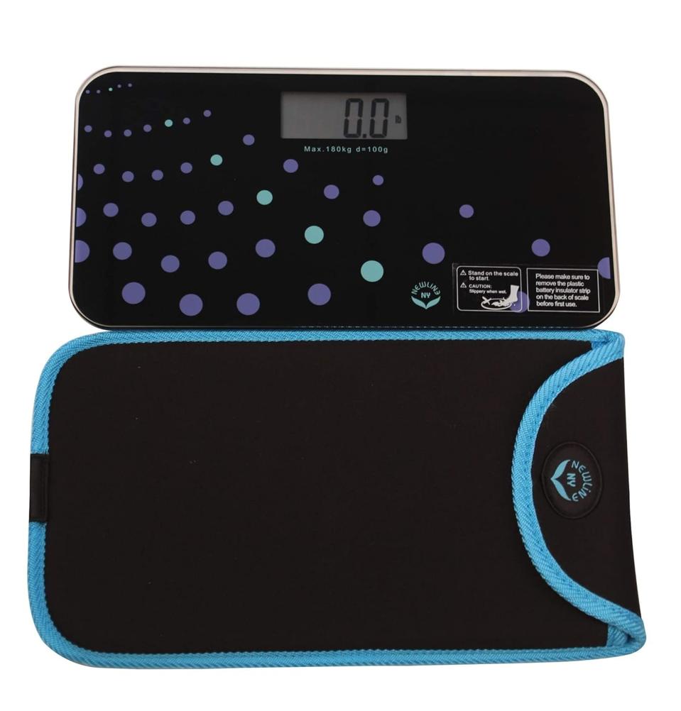  NewlineNY Trendy Wave Mini Bathroom Scale