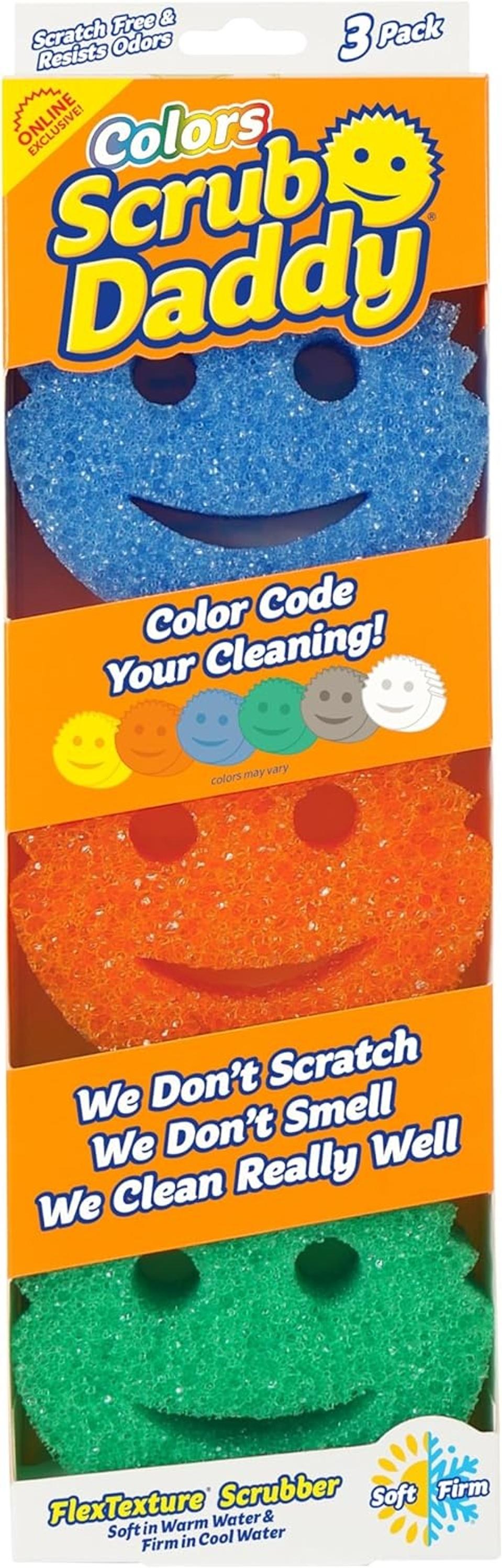 Scrub Daddy Scratch-Free Multipurpose Dish Sponges