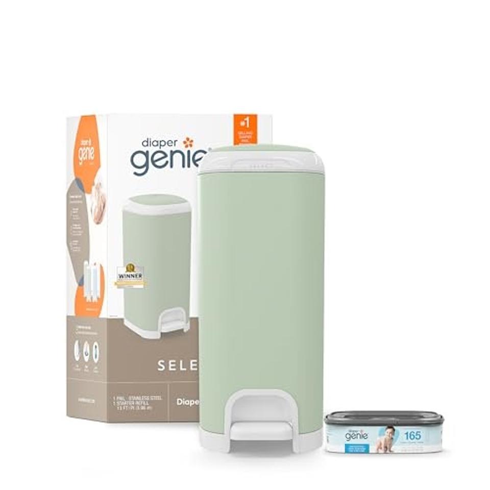 Diaper Genie Select Pail (Green)