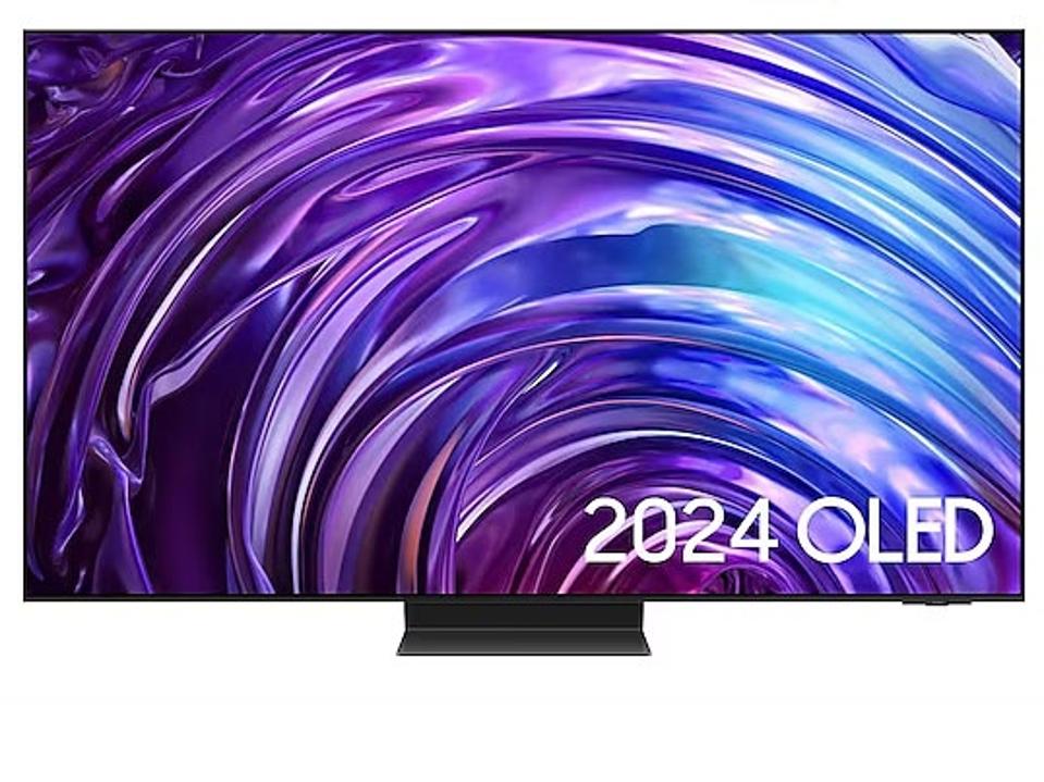 Samsung S95D OLED TV on a white background