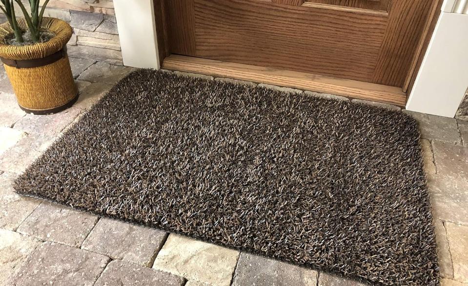 Clean Machine Dirt Trapper Doormat against a white background