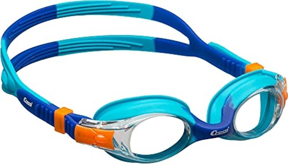 Cressi Dolphin 2.0 kids swim goggles on a white background