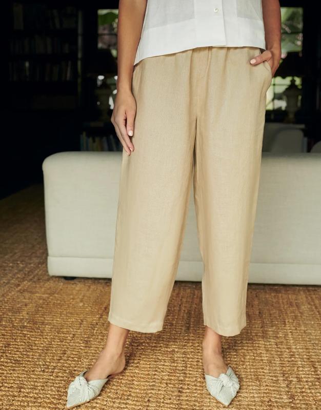 Quince 100% European Linen Pants