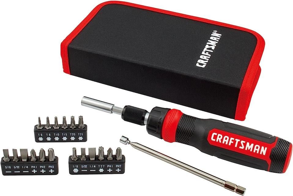 Craftsman Ratcheting Screwdriver Multibit Set