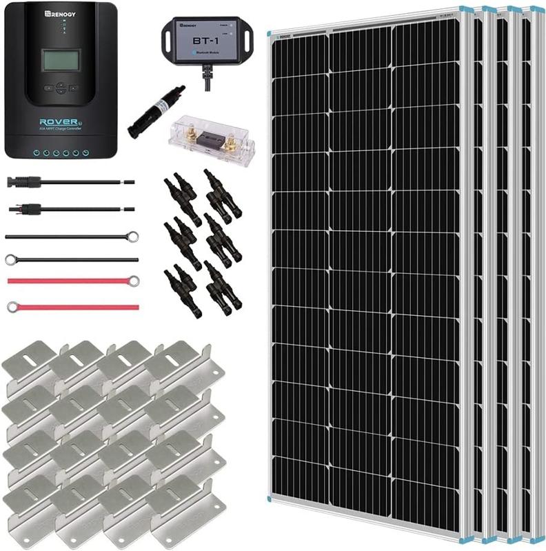 Best Solar Panels: Renogy 400-Watt 12-Volt Off-Grid Solar Premium Kit