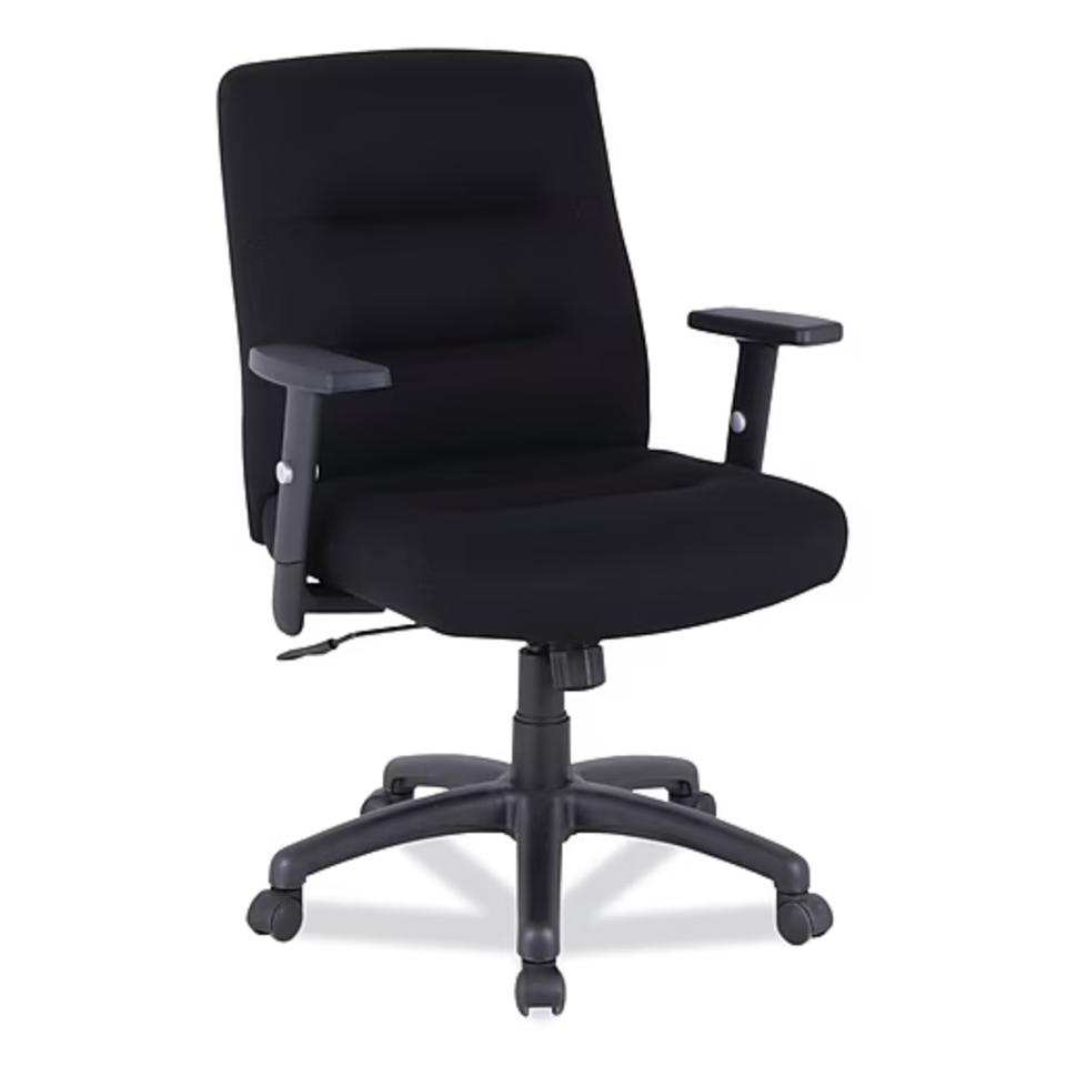 Best Office Chairs For Short People: Alera® Kësson Series Height Adjustable Arm Fabric Swivel Computer and Desk Chair