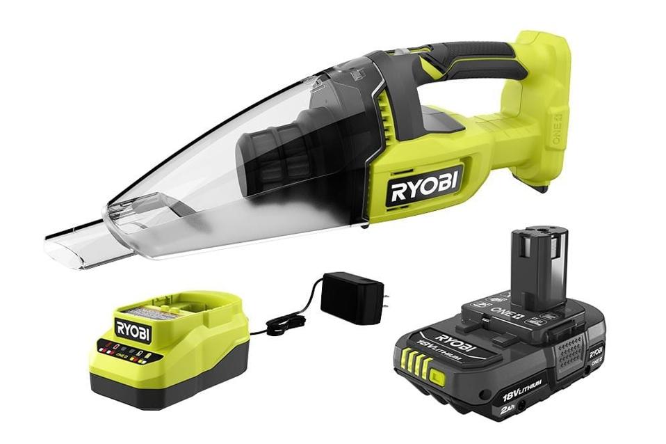 RYOBI ONE+ 18V Cordless Multi-Surface Handheld Vacuum Kit 