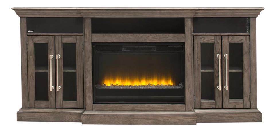 Elise 72" TV Console w/ Electric Fireplace