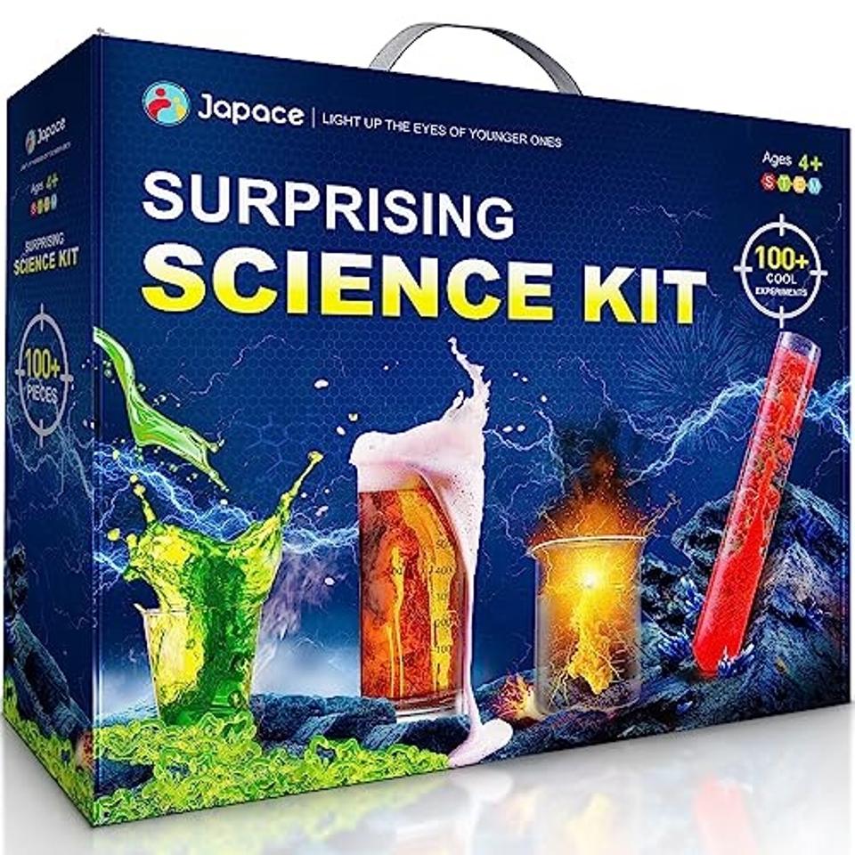 Japace 100+ Experiments Science Kit for Kids Age 4-12 Year Old