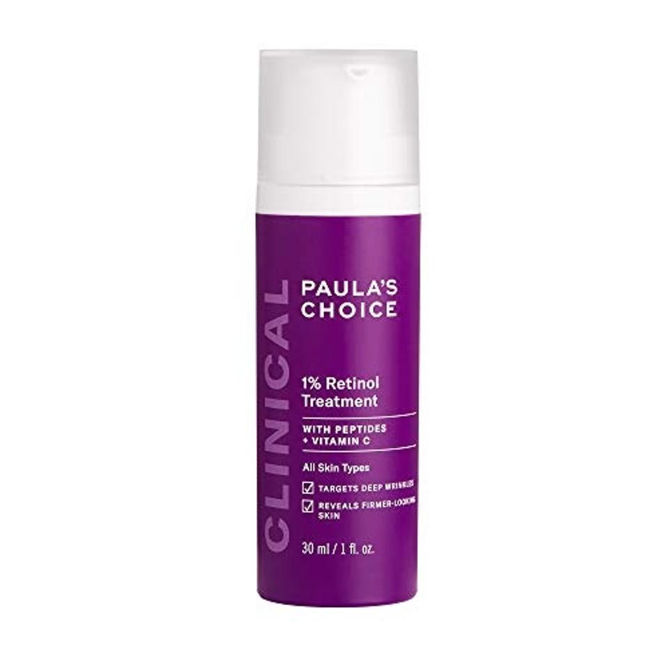 Paula's Choice Clinical 1% Retinol Treatment on a white background.