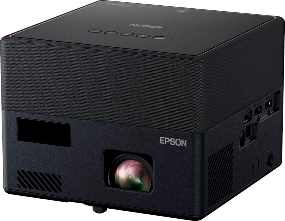 Epson EpiqVision Mini EF12 Laser Projector on a white background