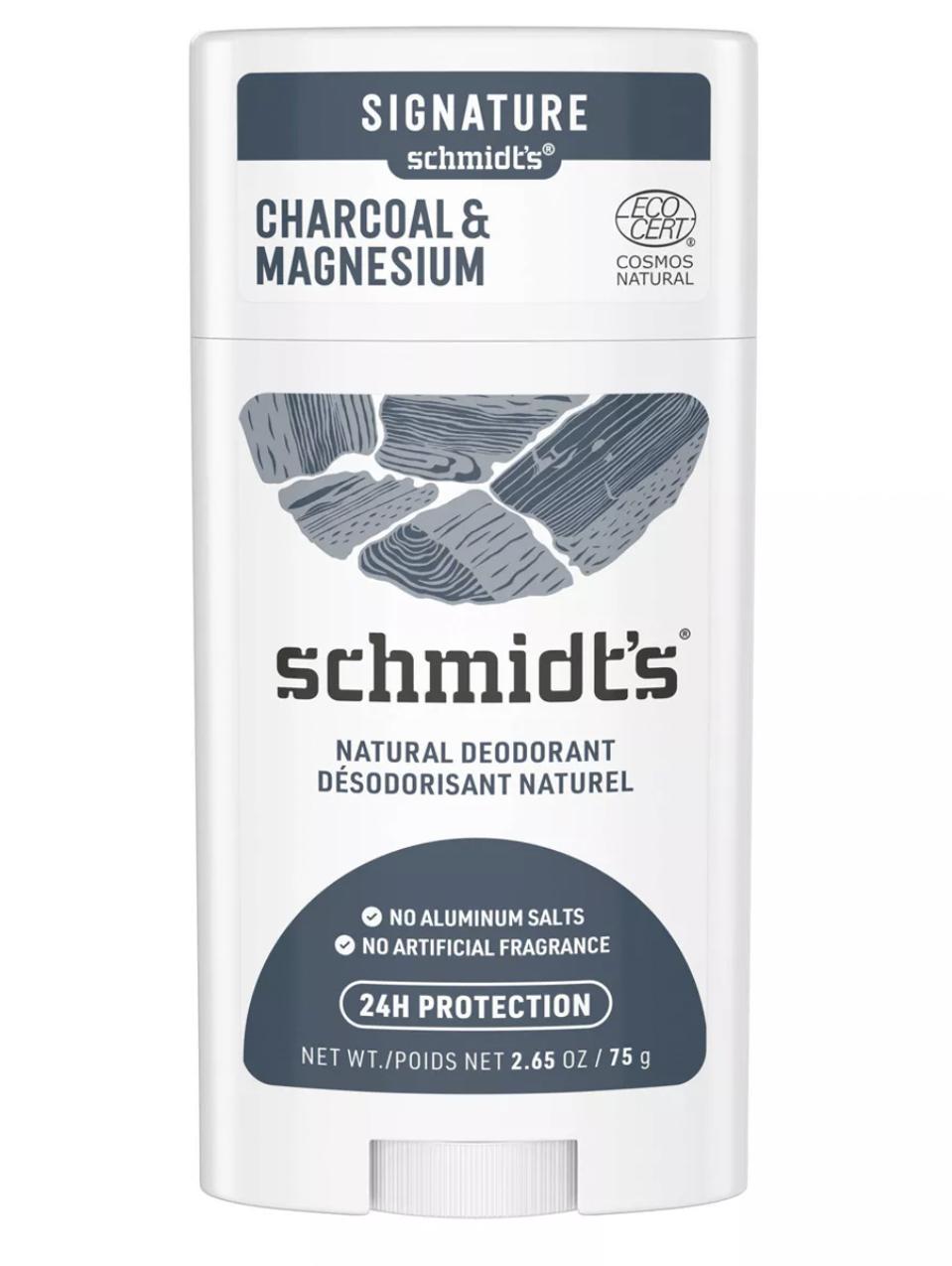 Schmidt’s Charcoal + Magnesium Natural Deodorant