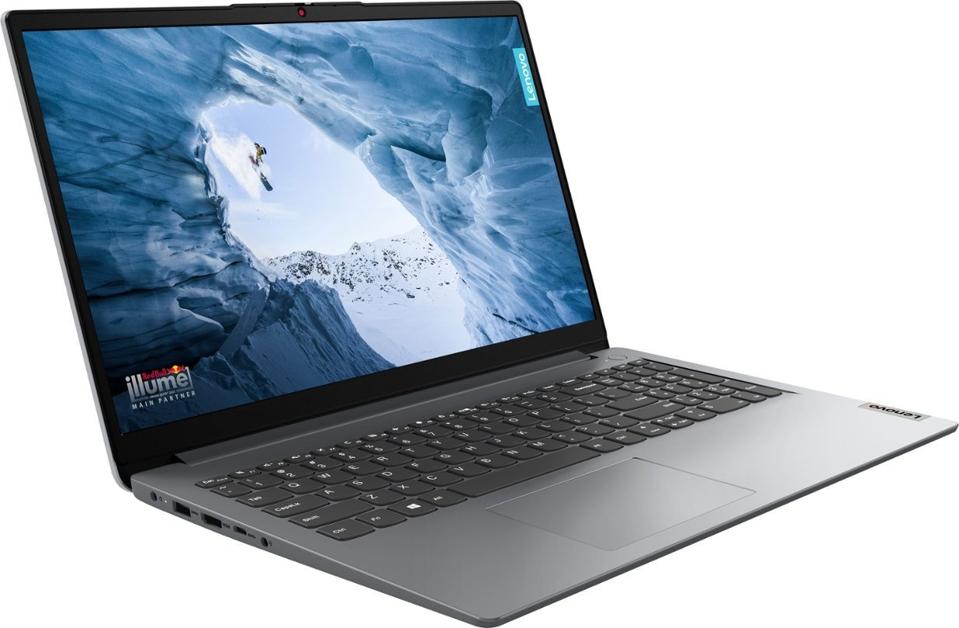 Lenovo Ideapad 1i 15.6" FHD Touchscreen Laptop against a white background