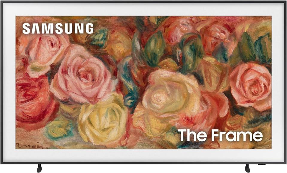 Samsung The Frame TV on a white background