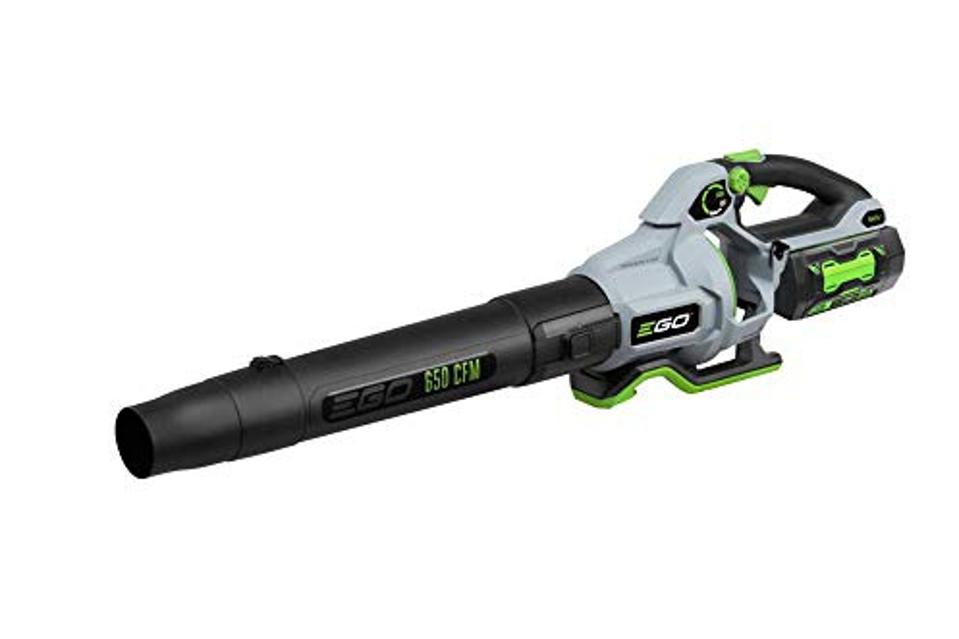 EGO Power+ LB6504 650 CFM Variable-Speed 56-Volt Lithium-ion Cordless Leaf Blower 5.0Ah Battery and Charger Included