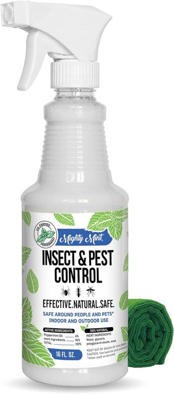 Mighty Mint Insect & Pest Spray against a white background