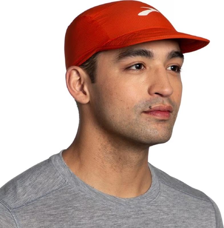 Brooks Packable Cap in Red Clay