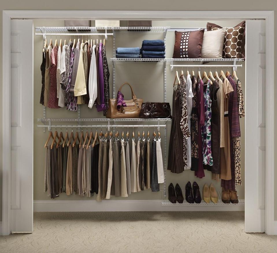 ClosetMaid ShelfTrack Wire Closet Organizer System