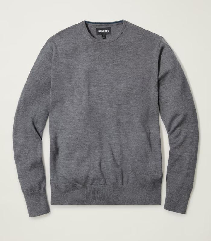 Washable Merino Crew Neck Sweater