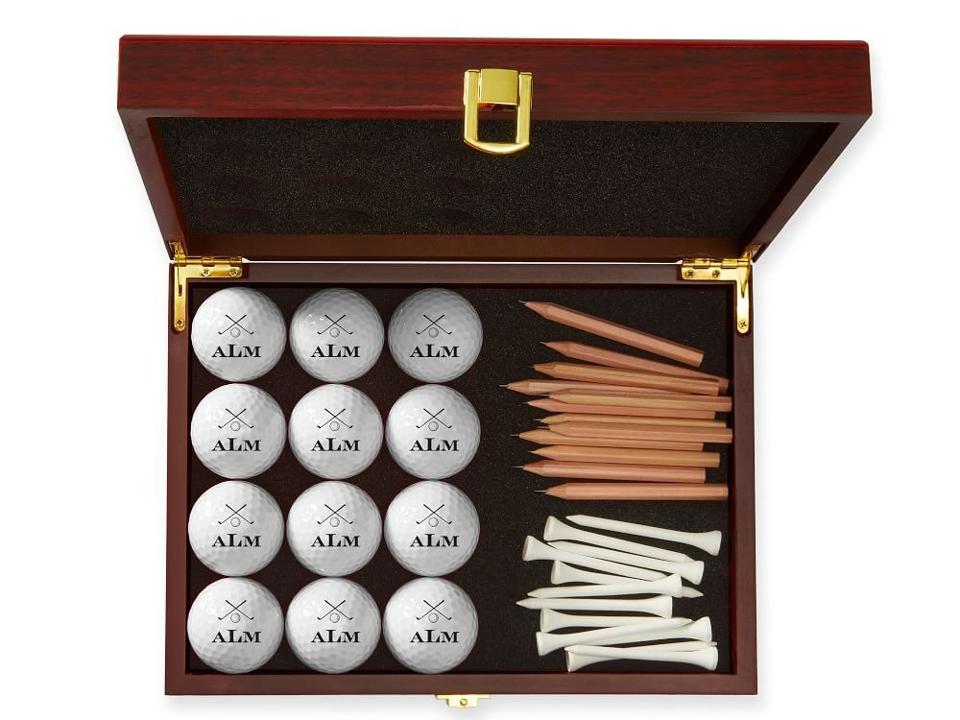 Groomsman Gifts: Mark & Graham Personalized Golf Ball Gift Set