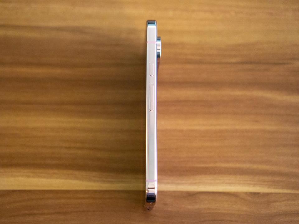 A side angle of the Google Pixel 9 Pro