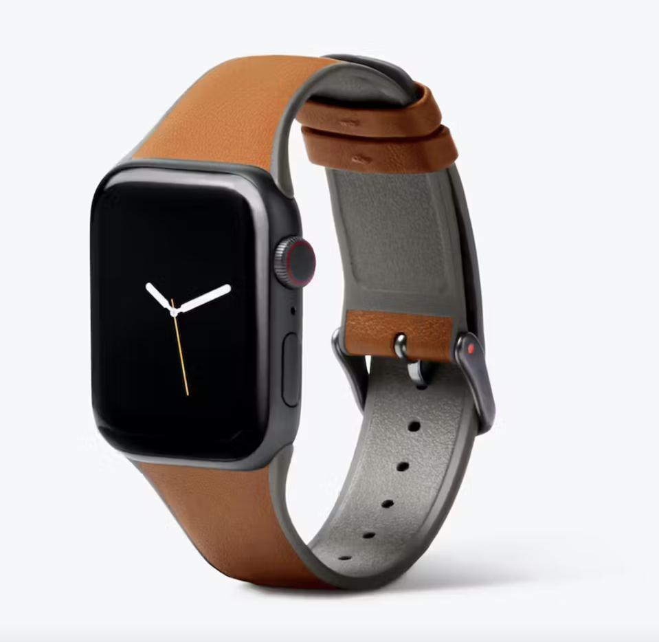 Smooth Leather Band Strap for Apple Watch