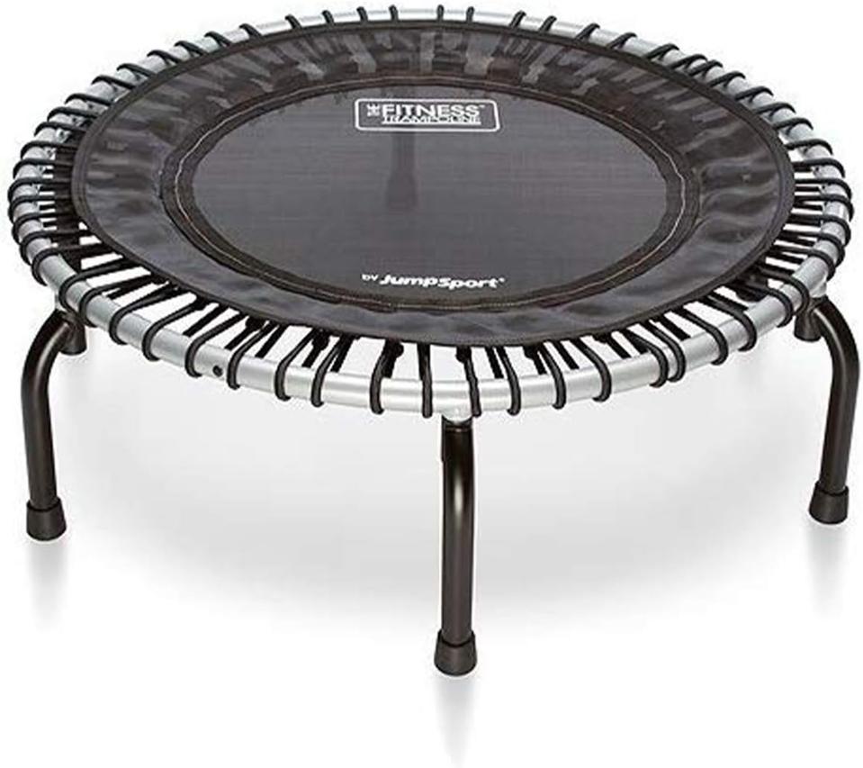 JumpSport 350 Indoor Fitness Trampoline on a white background