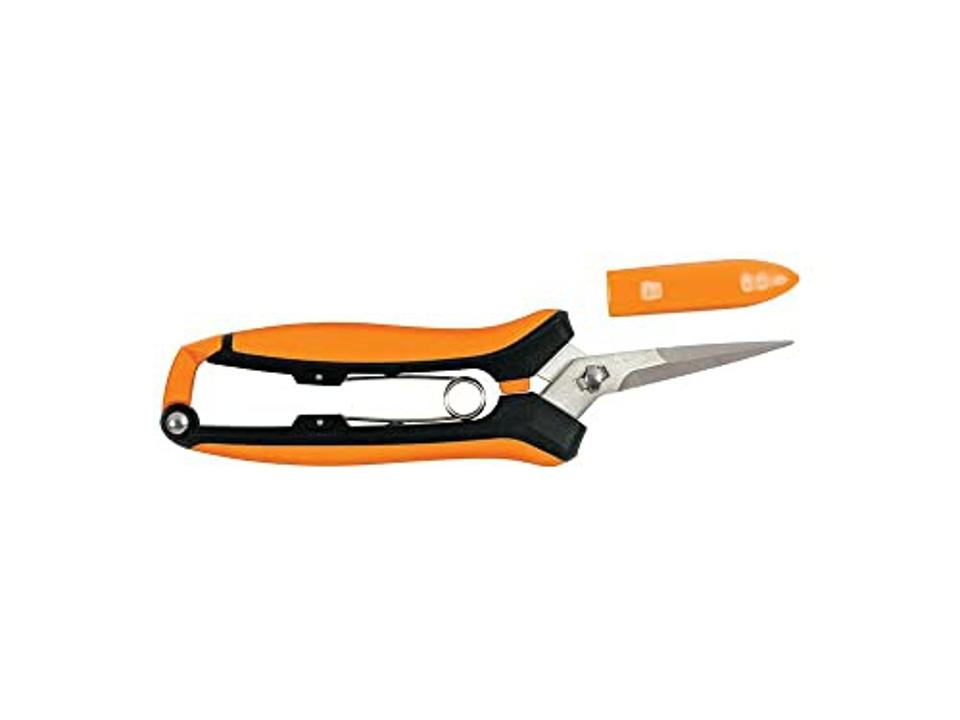 Micro-Tip Pruning Snips, Black/Orange - best mothers day gifts for gardeners