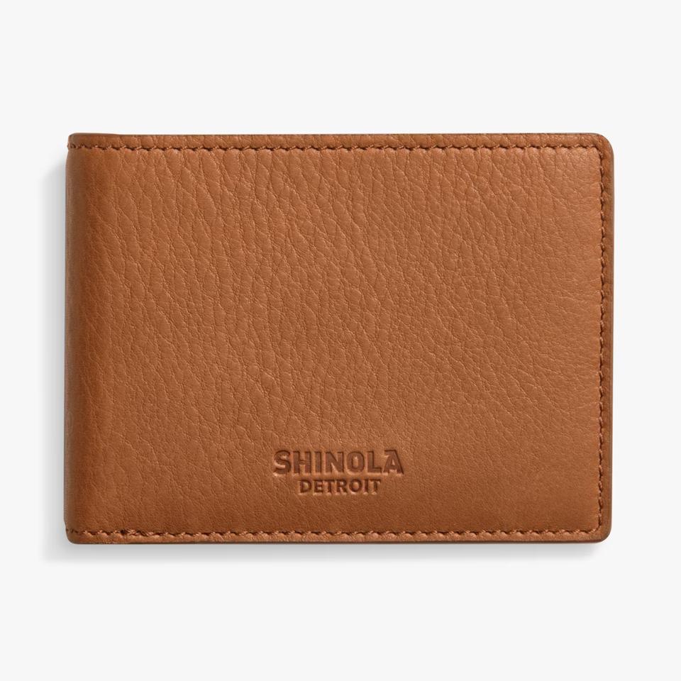 Shinola Slim Bifold Wallet