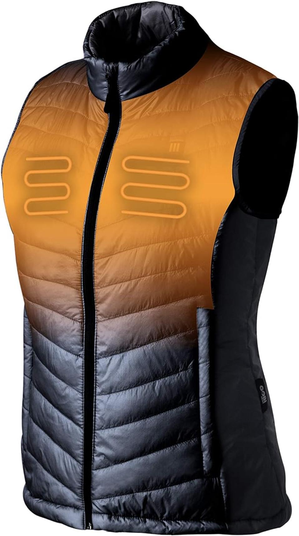 Dune Women's Heated Vest - 10 hrs of Heat | With Battery & Charger | Machine Washable