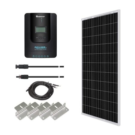  La meilleure option de panneaux solaires : kit de démarrage solaire Renogy 100 watts 12 volts