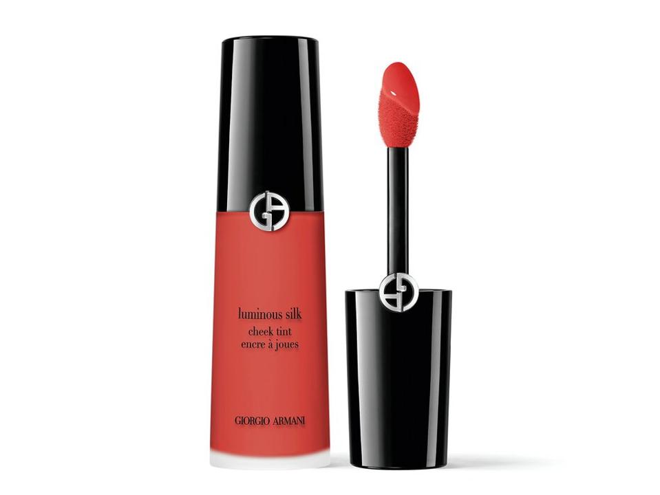 Armani Beauty Luminous Silk Cheek Tint on a white background.