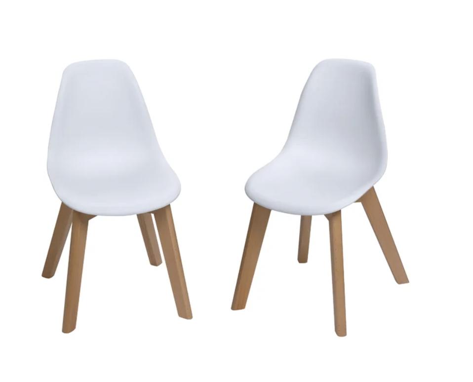 Adaline Modern Kids Desk Chair, Set Of 2 on a white background