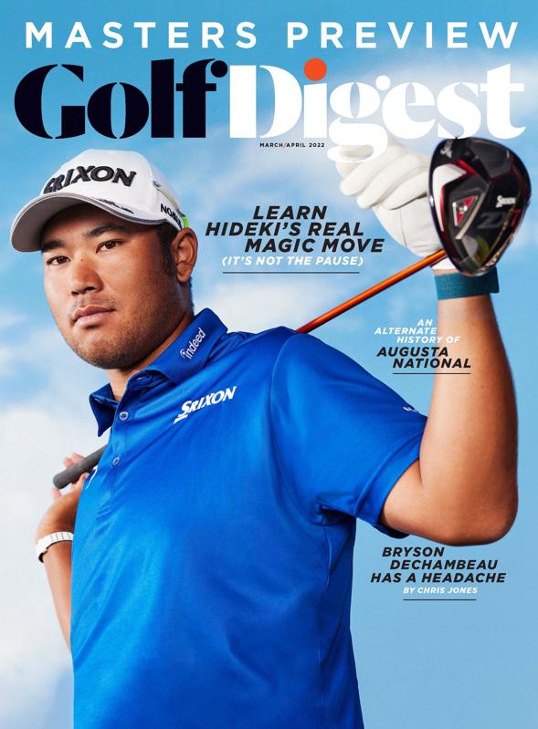 A cover of Golf Digest magazine