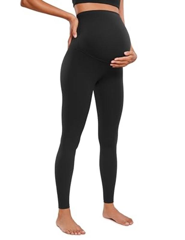 Crz Yoga Butterluxe Maternity over the belly Leggings in black