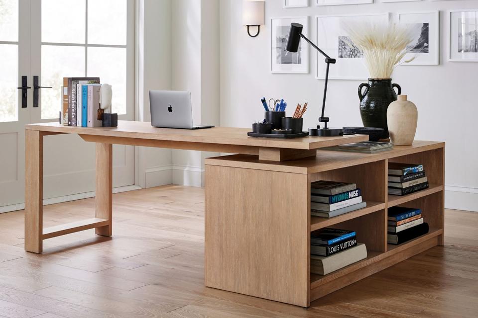 Best L-Shaped Desk: Pottery Barn Pacific