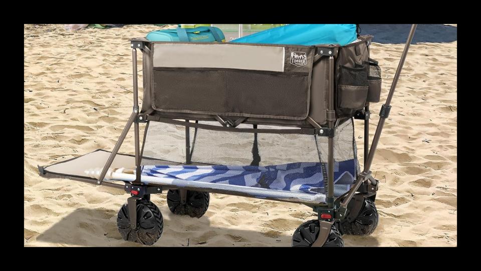 One of the best beach wagons of 2024 in the sand.