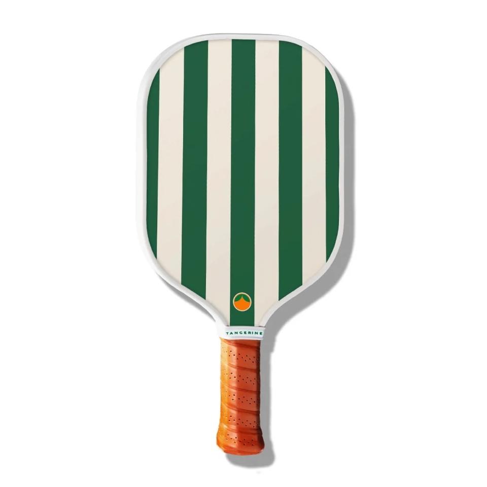 Tangerine Gardiner's Bay Pickleball Paddle on white background