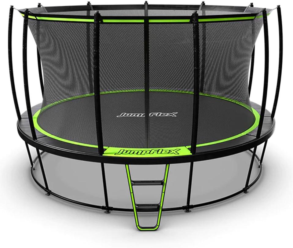 JumpFlex Hero 12-foot Trampoline on a white background