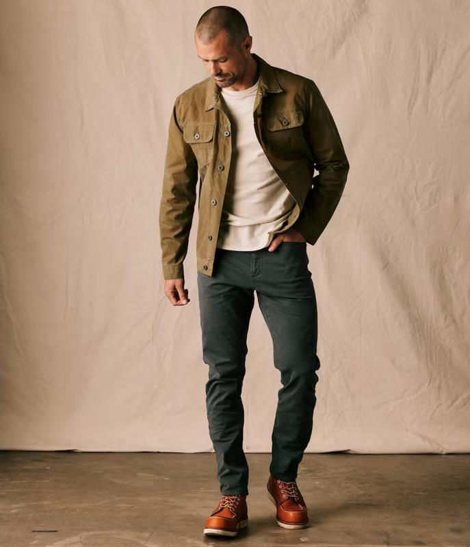 Man wearing Flint and Tinder 365 Athletic Tapered Pant