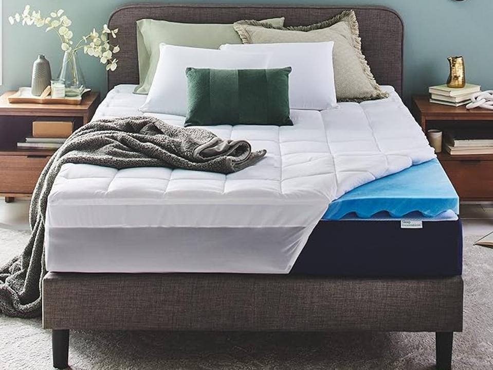 Sleep Innovations Memory Foam Mattress Topper