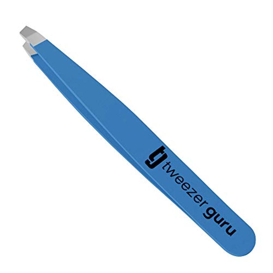 Tweezer Guru Professional Stainless Steel Slant Tip Tweezers