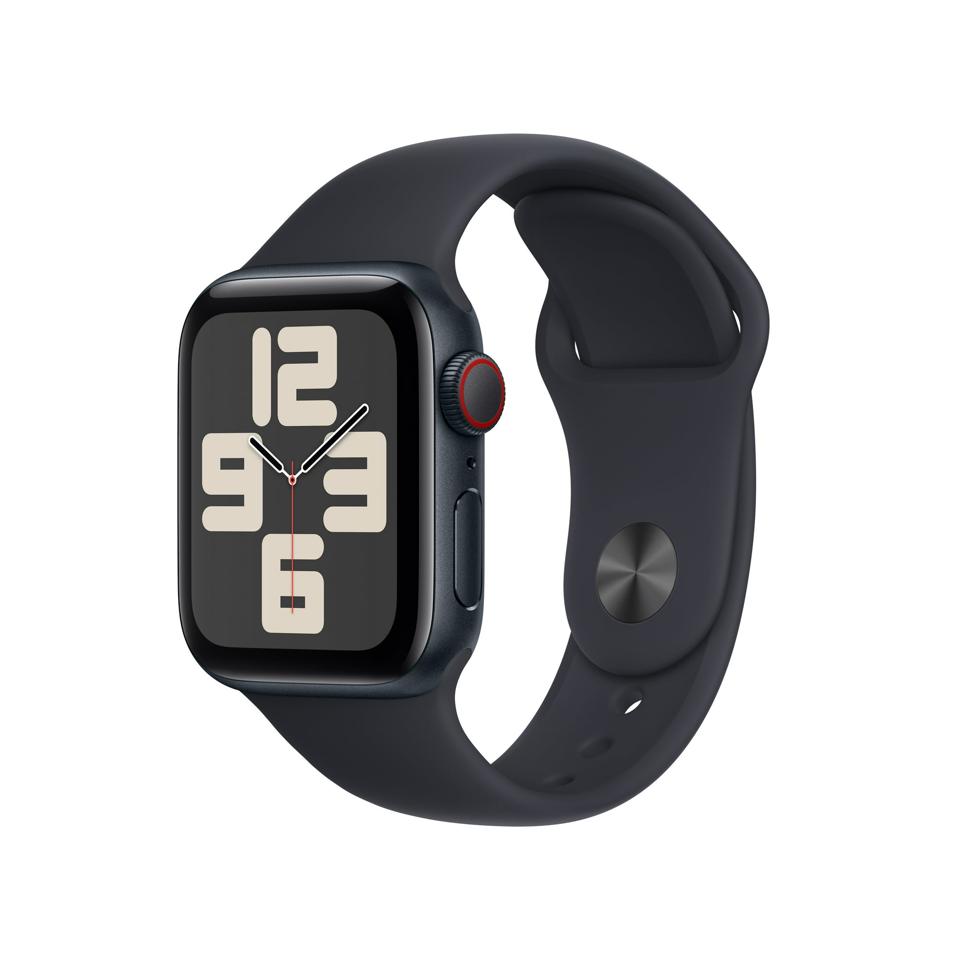 Apple Watch SE sport band in midnight