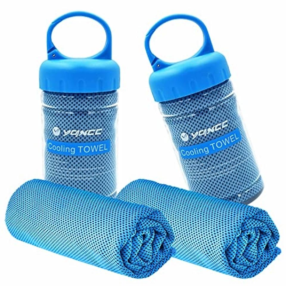 YQXCC Cooling Towels in blue